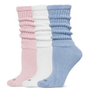 Hue Women's 3-Pk. Slouch Socks - Country Blue